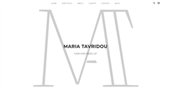 Desktop Screenshot of maria-tavridou.com